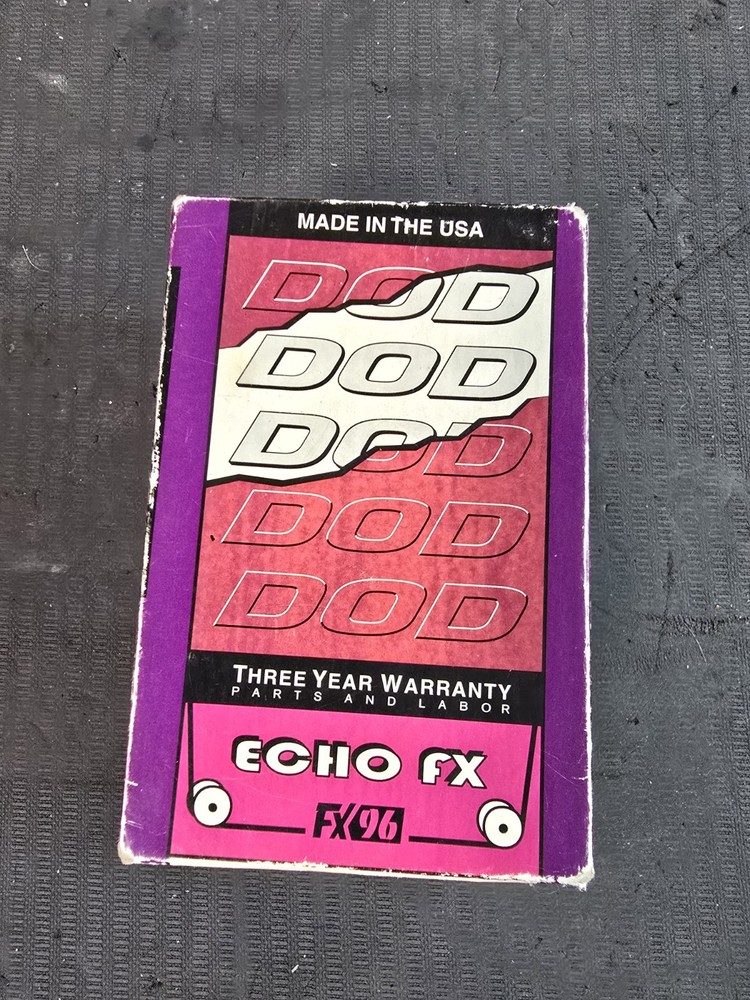 DOD (DigiTech) FX96 Echo FX Guitar Delay Pedal **INCLUDES BOX