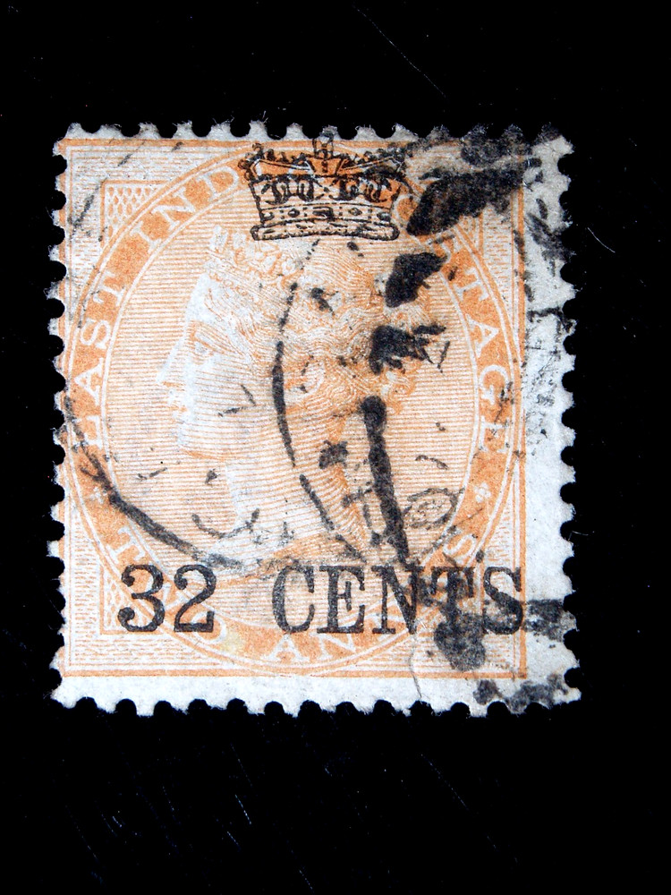 STRAITS SETTLEMENTS 1 USED STAMP SC # 9