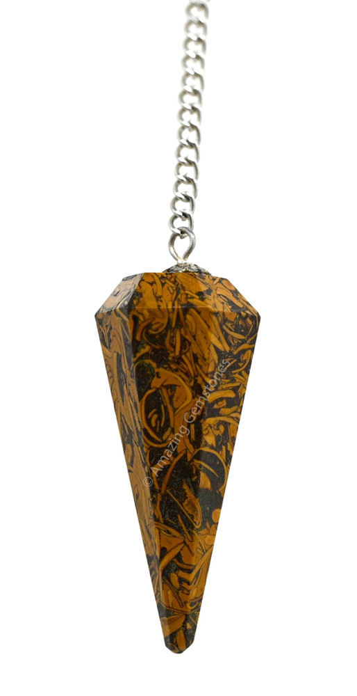 Mariyam Jasper Dowsing Crystal Pendulum