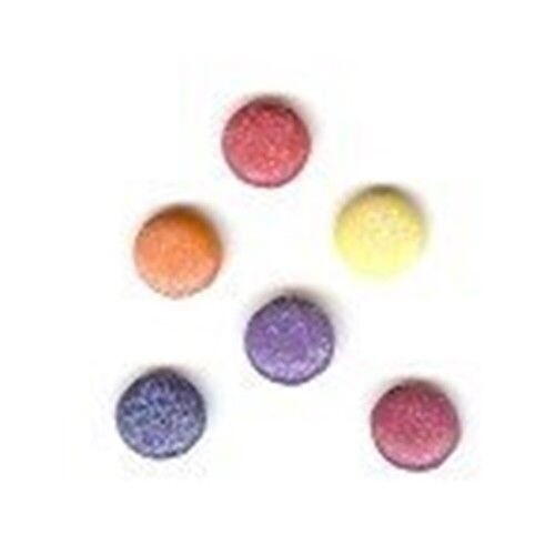 Scrapbooking Glitter Round Brads Bulk 25pc - Bright