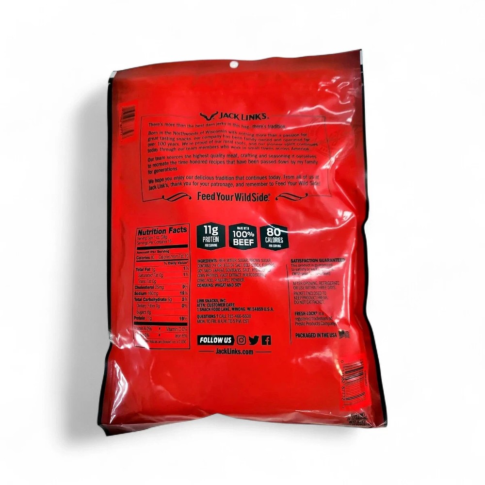 Jack Link's Original Beef Jerky, The Pounder Bag - 16 oz