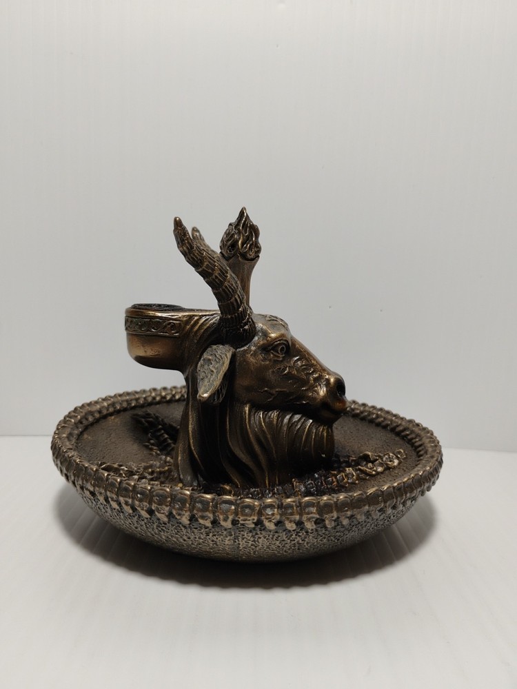 Baphomet Sabbatic Goat incense burner