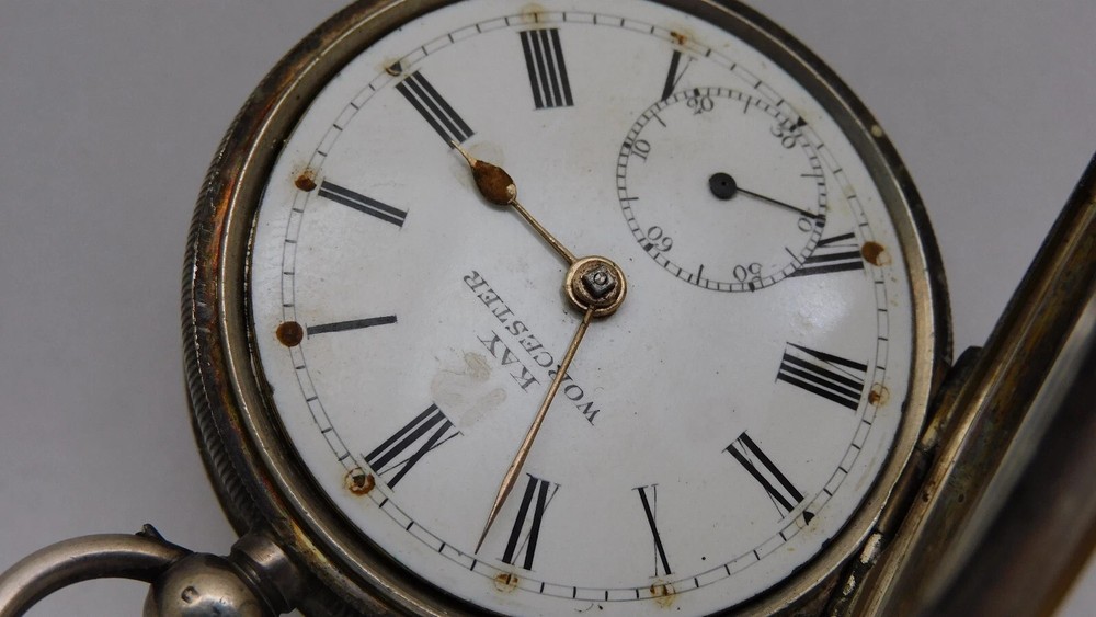 Working Silver Pocket Watch Silver Pocket Watch Working CMA1