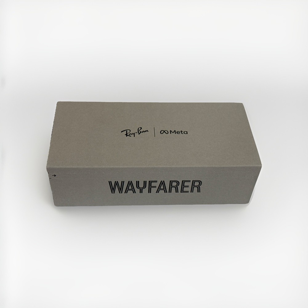 Ray-Ban Meta Wayfarer - LARGE - Matte Black / Gradient Graphite Polarized