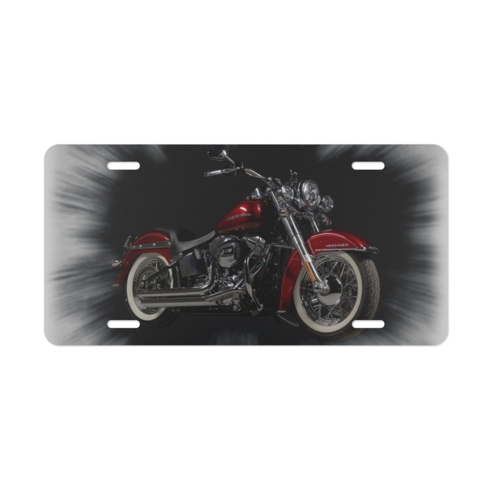 2017 Harley Davidson Softail Deluxe License Plate