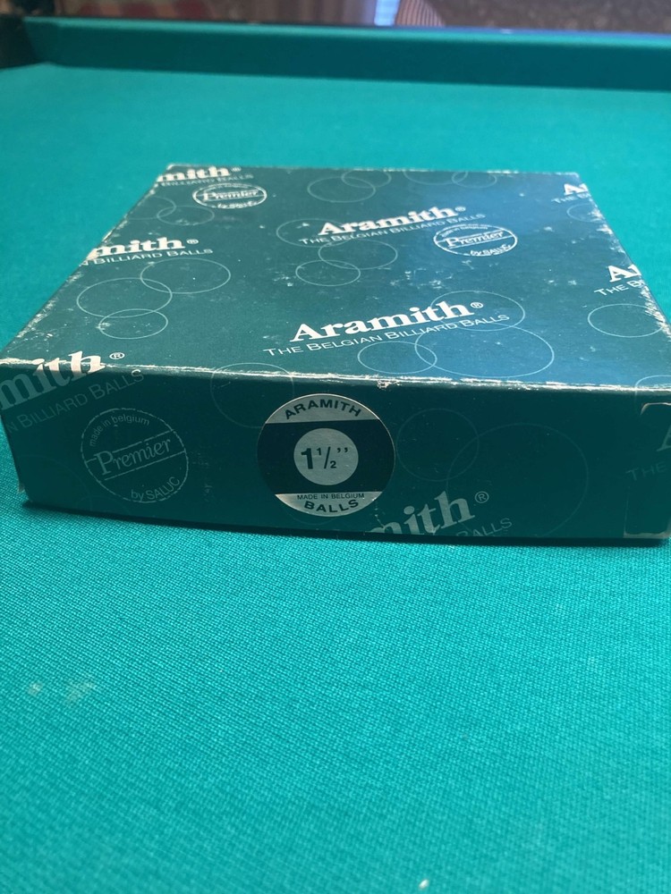 Aramith Premier 1½″ (38mm) Belgian Pool Ball Set – Complete set