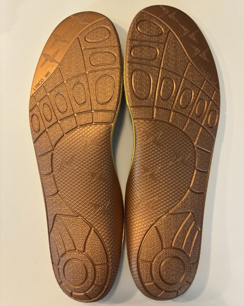 Aetrex Train L800 Foot Orthotics Size Women's 5 Medium & High Arches READ