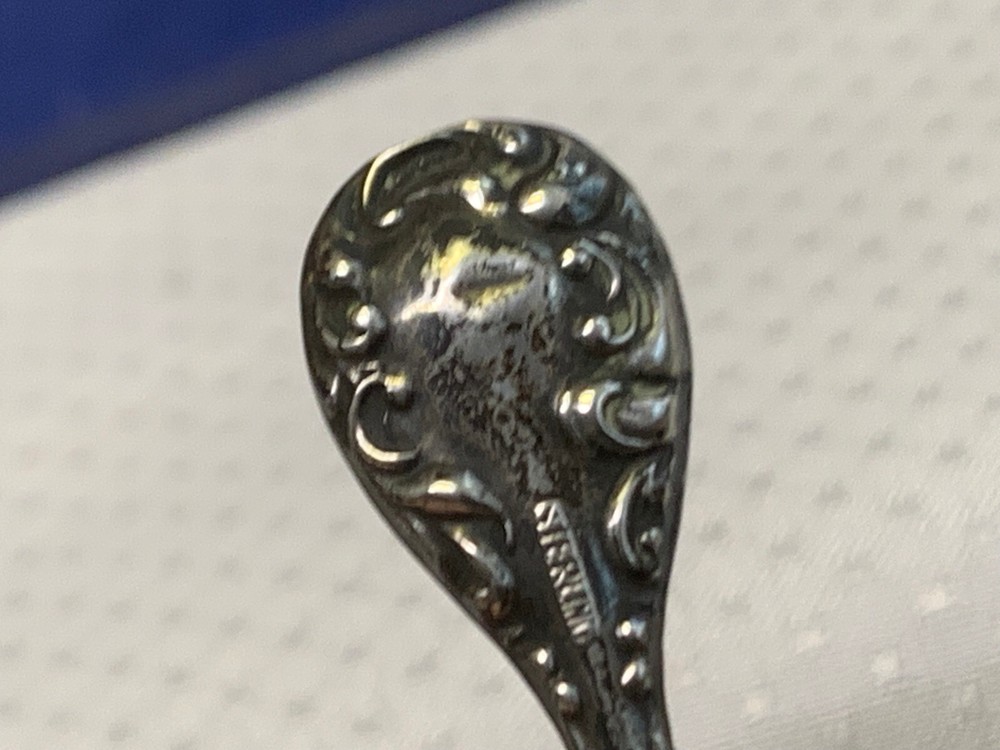 Antique Sterling Silver Ink Scraper 3.65g Writing Tool Corrector