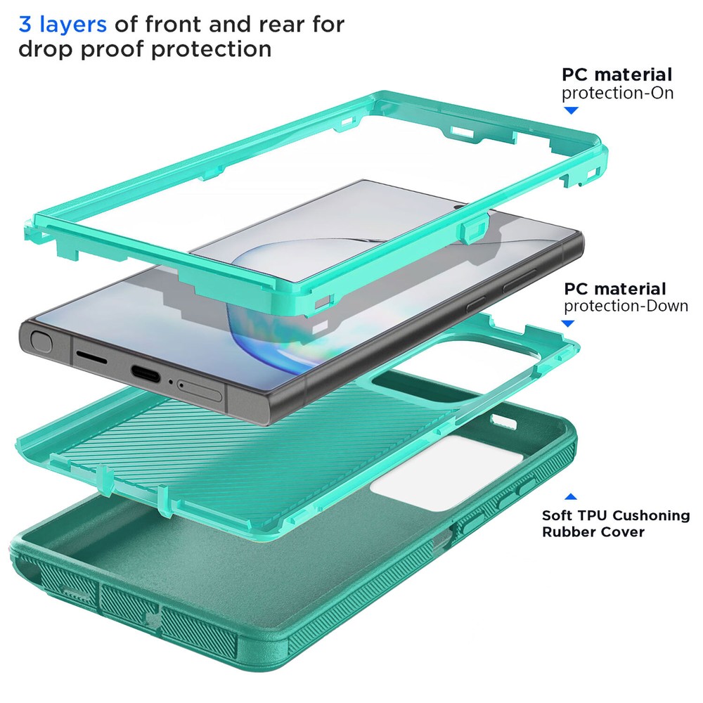 For Samsung Galaxy Note10/Note10 Plus Shockproof Case Heavy Duty Rugged Cover