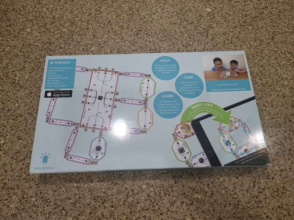 LightUp Bluetooth Tesla Kit Electronics Experience w/ Interactive iOS Mobile App