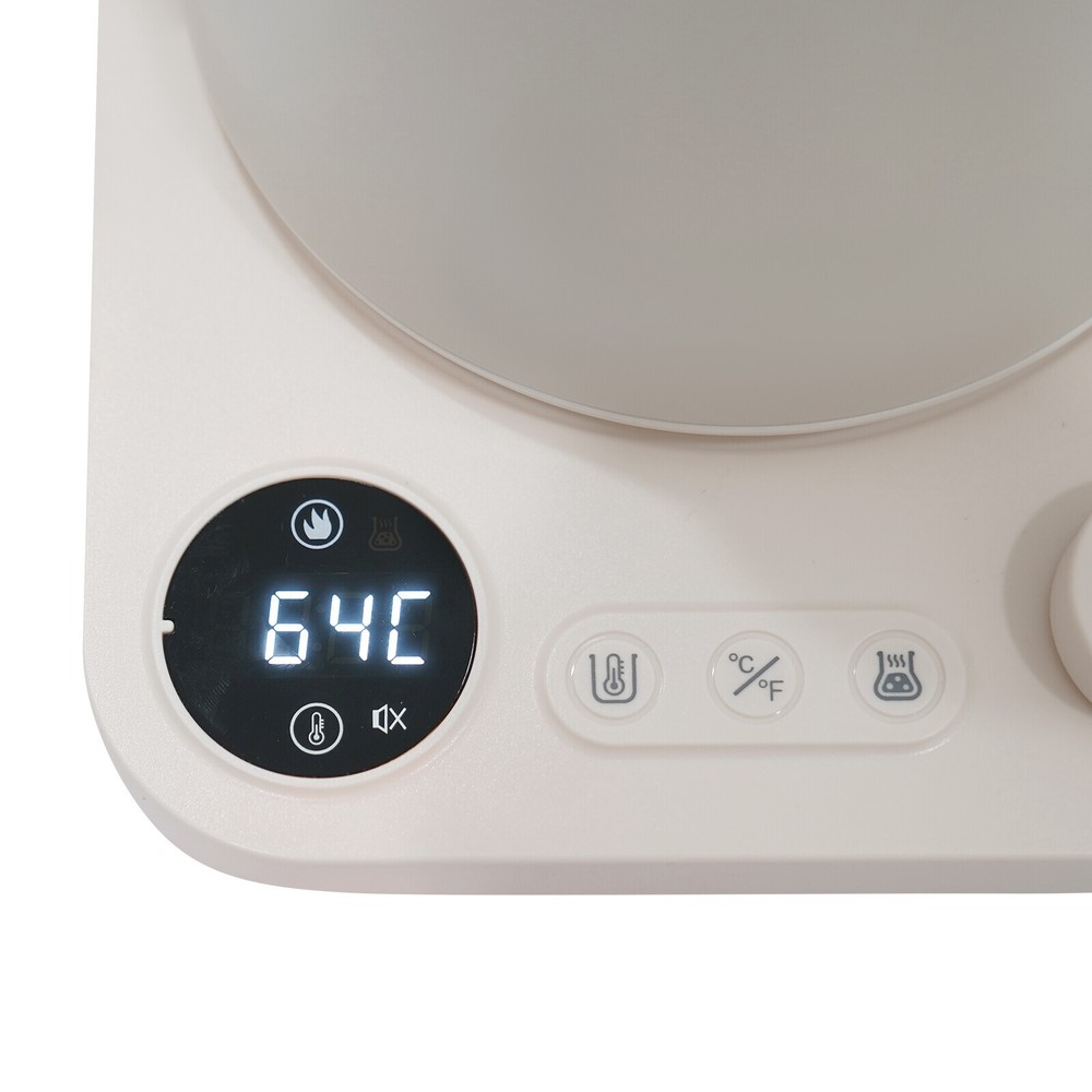 Tabletop Electric Gooseneck Kettle, 1200W with Adjustable Temp & Memory Function