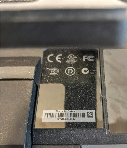 Microsoft Xbox One Kinect Wired Motion Sensor Black Model 1520 OEM