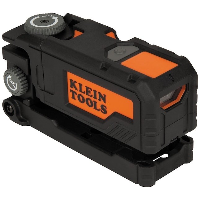 KLEIN TOOLS - RED POCKET LASER LEVEL - TRIPOD MOUNTABLE - COMPACT PORTABLE