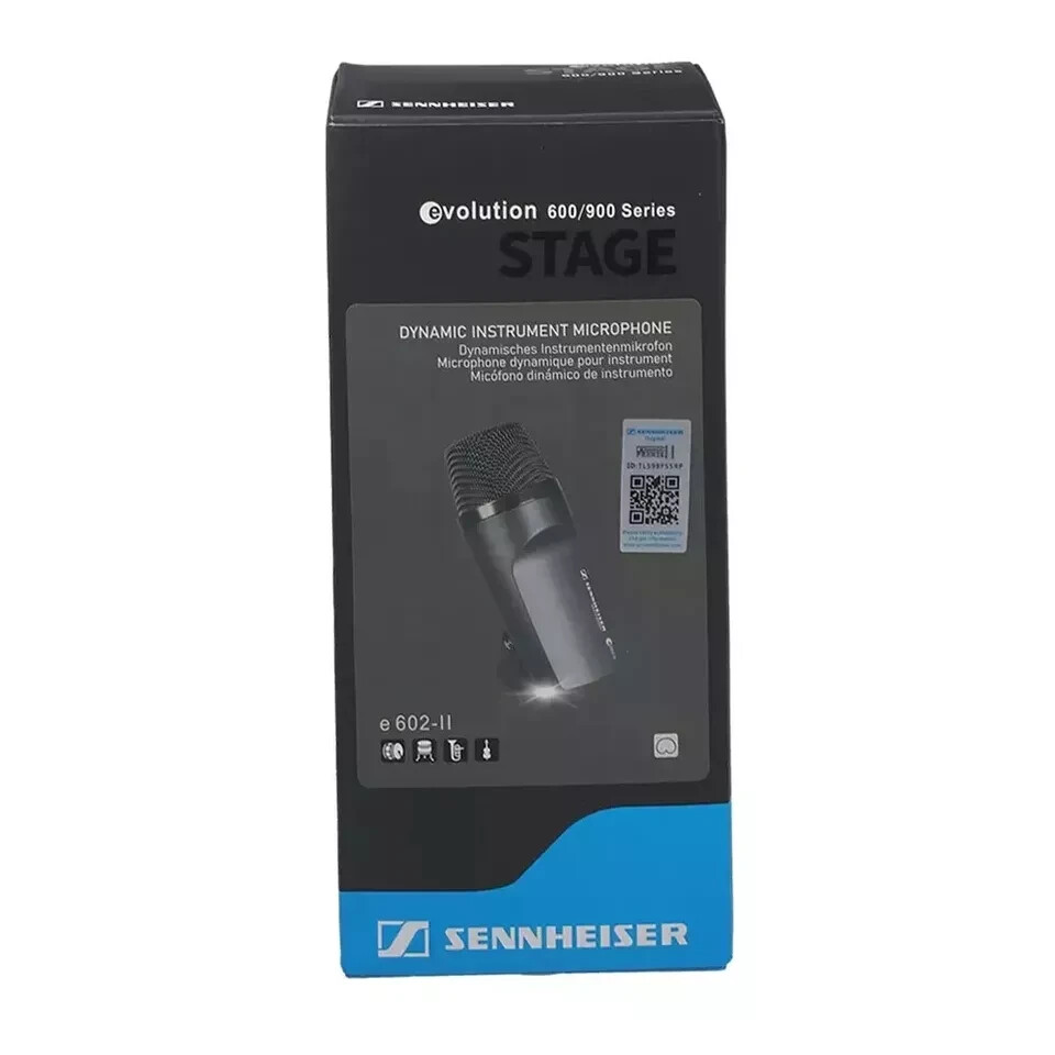 Sennheiser E 602-II Evolution Series Dynamic Wired Professional Microphone New