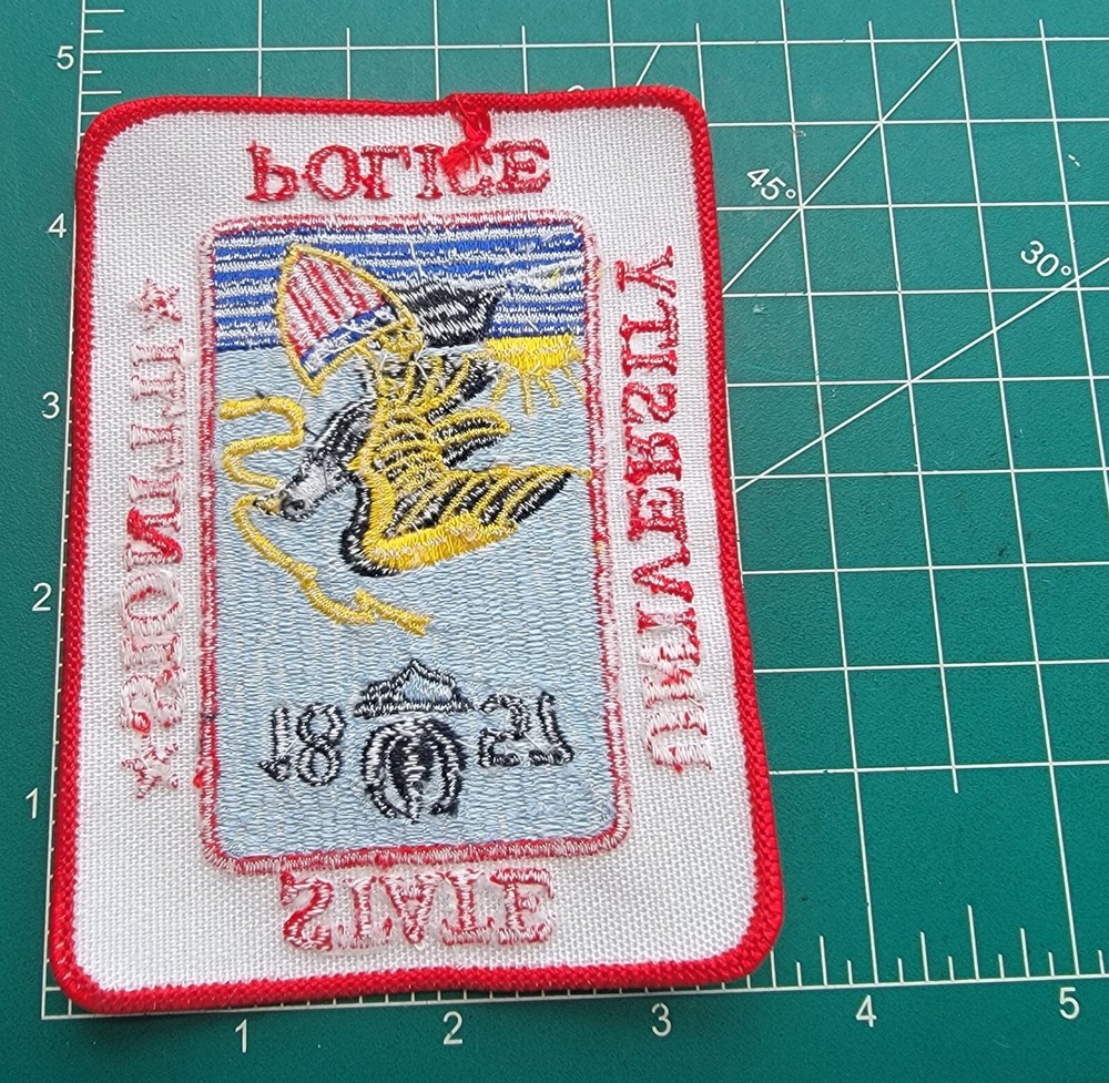 Illinois University State Police Patch