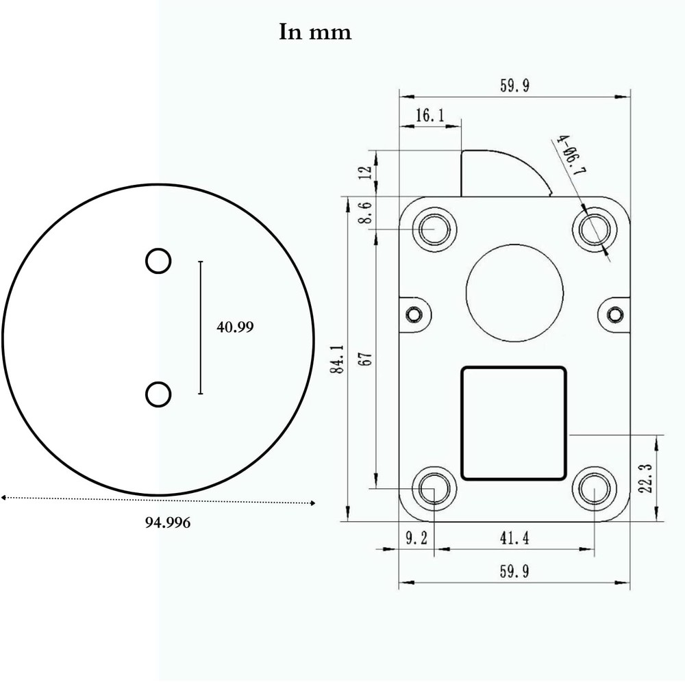 Electronic Lock for Depository Safe / Replace Barska Safe / Swing Bolt Safe Lock