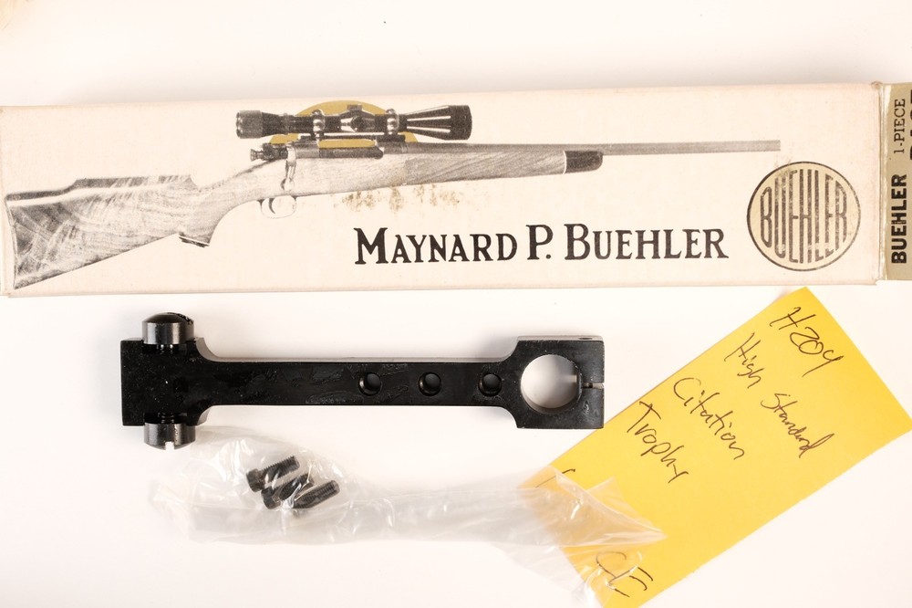 H204 Buehler Scope Mount Base Code CT High Standard Citation Trophy
