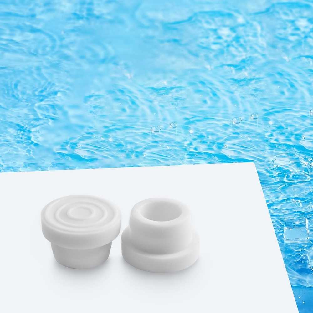 Practical Ladder Bumpers Replacement Part Rubber 2-Pack Easy To Install