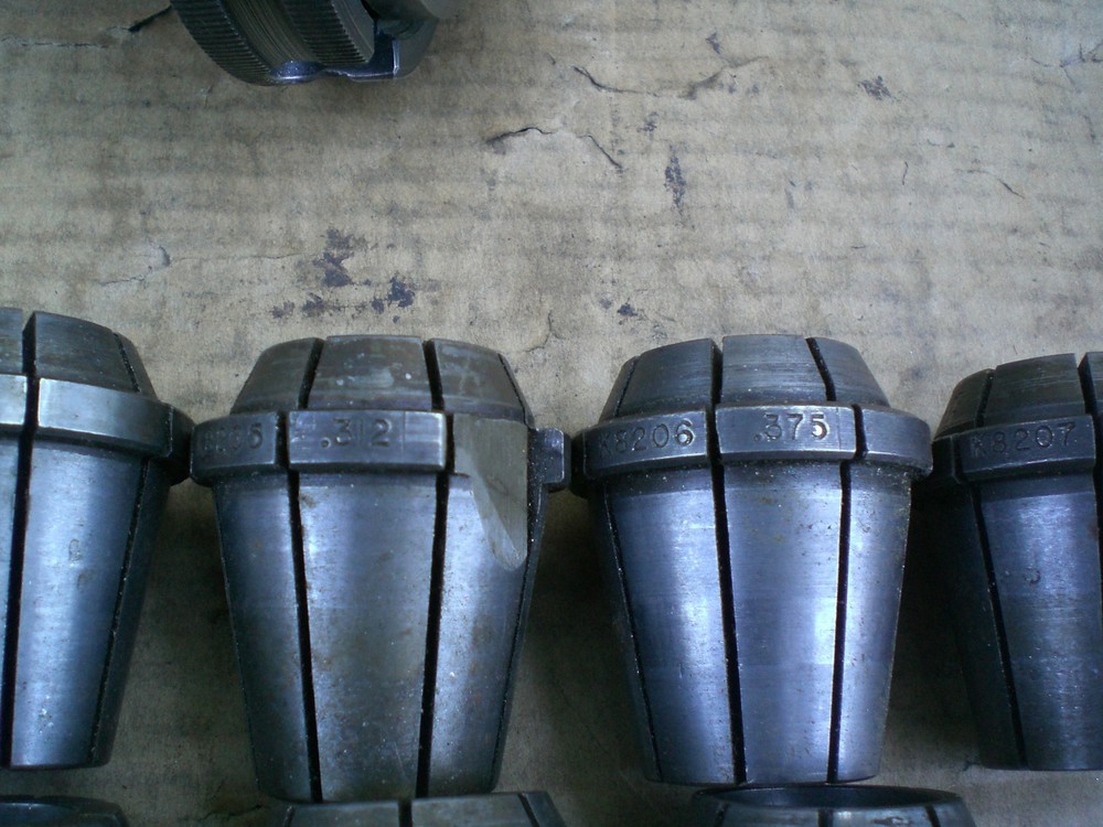 Gorton Quick Change Chuck NMTB40 with 11 Collets