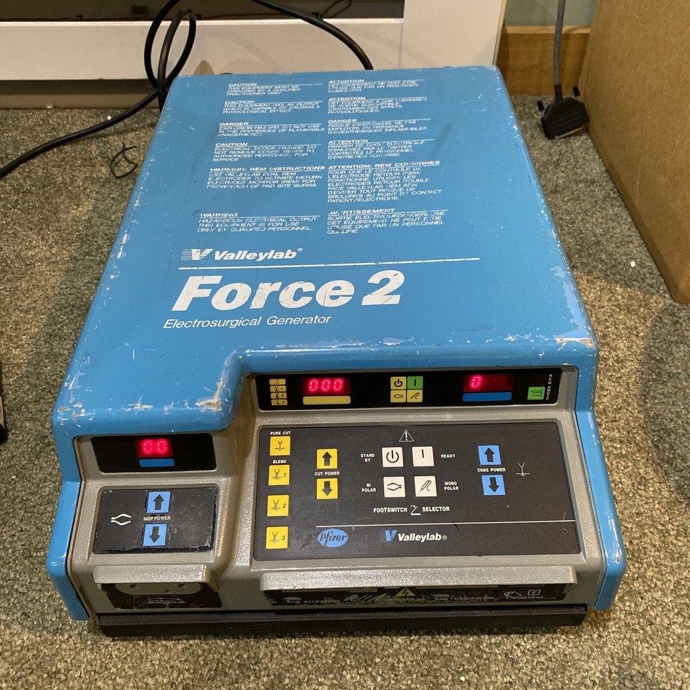 Valleylab Force 2 Electrosurgery Electrosurgical Generator Powers On!