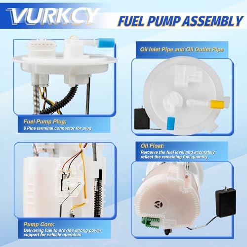 Electric Fuel Pump Module Assembly Compatible with 2013 2014 2015 2016 2017