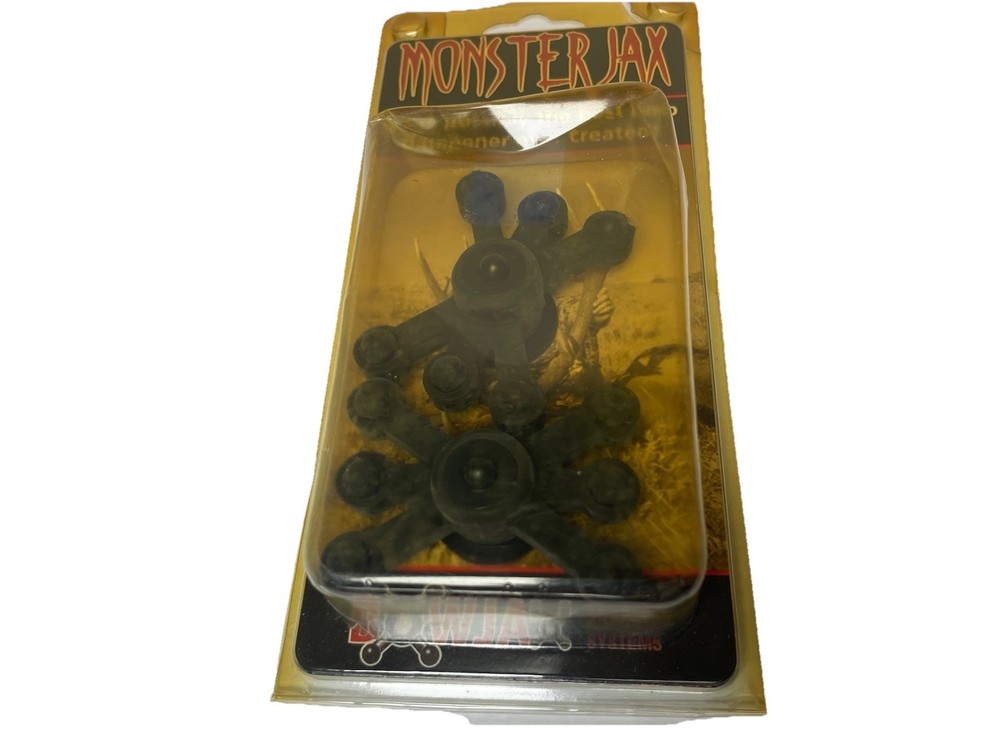 New BowJax Monster Jax Dampeners, 1022 Solid Limb Dampeners, 2 Pack,
