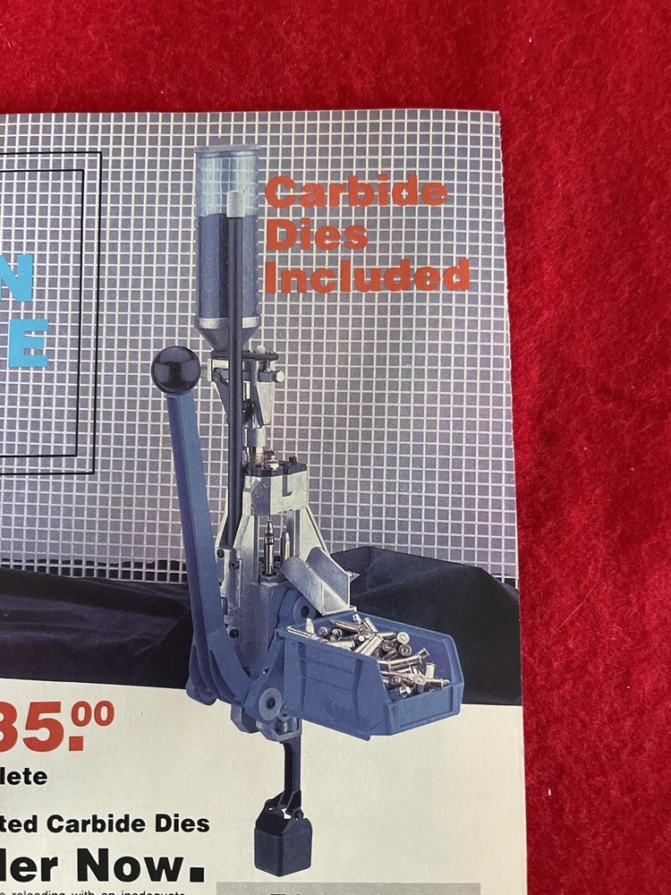 Vintage 1987 Dillon Precision Reloading Equipment Print Ad Ammo