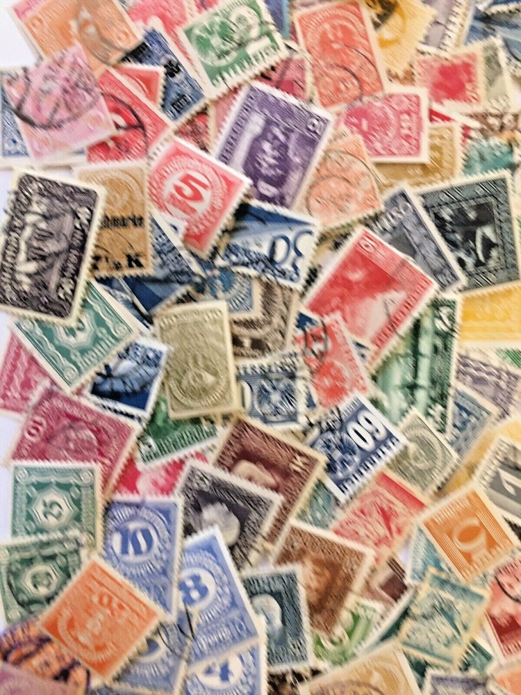 OLD AUSTRIA - 200 STAMPS before 1937, ALL DIFFERENT - Used
