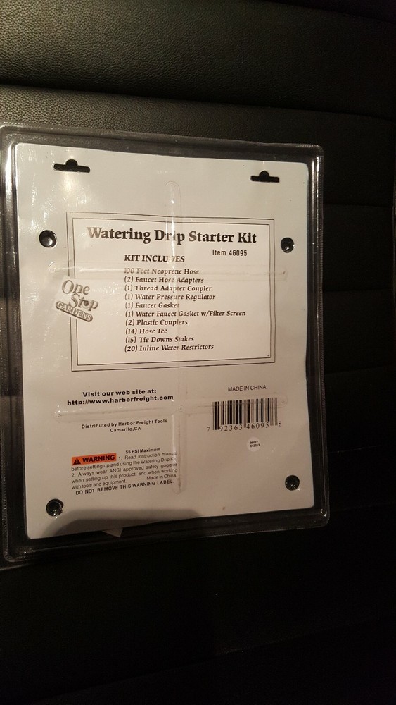 Stop Gardens-Watering Drip Starter Kit-46095