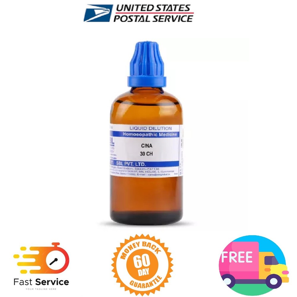 SBL Homeopathic Cina (30 ML / 100 ML) (Select Potency)