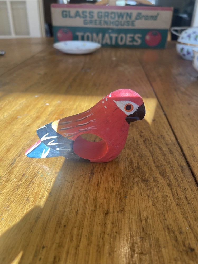 Wooden Parrot