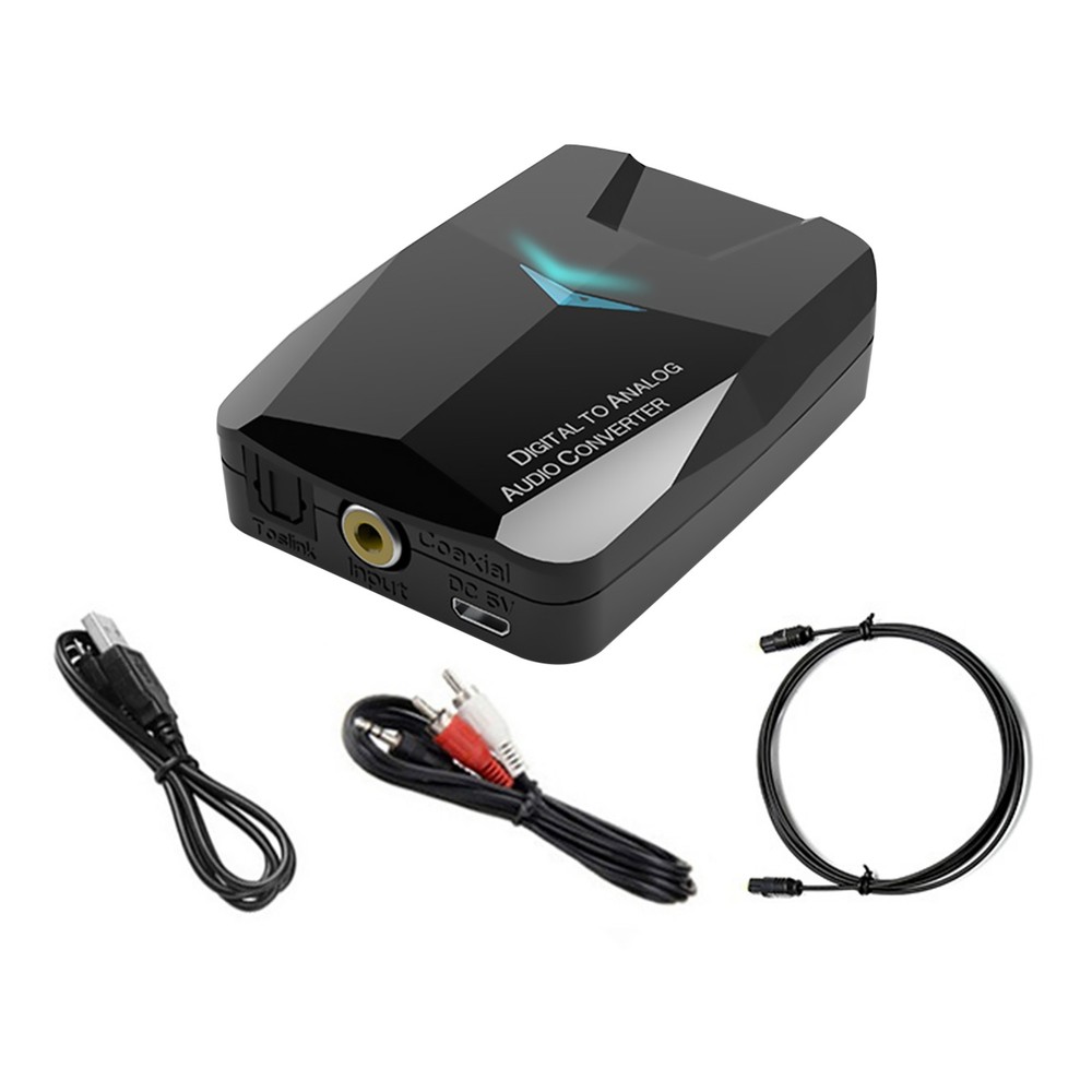 Bluetooth Optical Coaxial Converter Bluetooth 5.0 Audio Adapter Lightweight