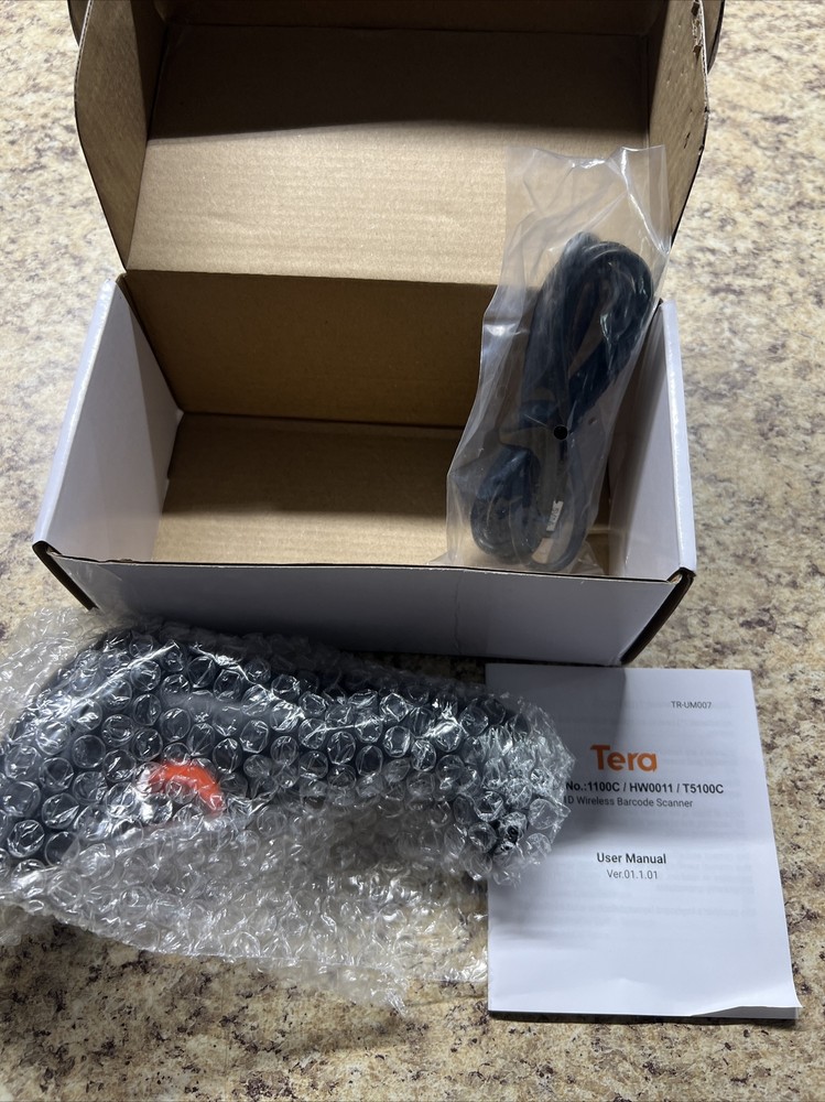 Tera Wireless CCD Barcode Scanner T5100C USB/ 2.4GHz