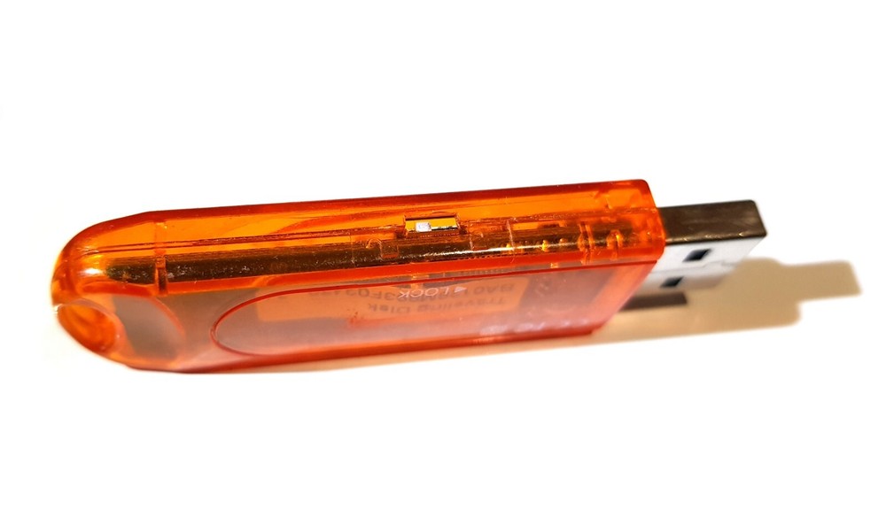 USB flash drive with Lock Switch 128MB CANYON Traveling Disk