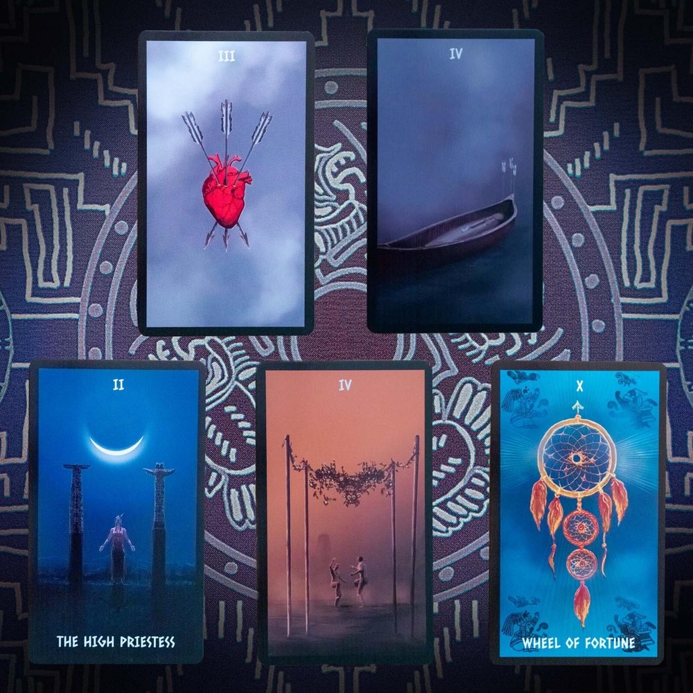 Native Spirit Tarot Cards Deck With Guidebook By Da Brigh