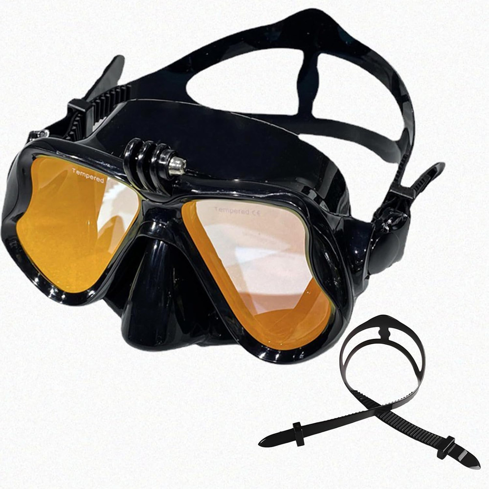 2 PCS Scuba Mask Strap Universal Dive Mask Strap Replacement Silicone Mask Strap