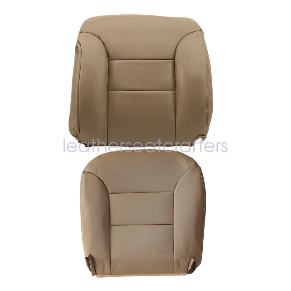 For 1995-99 Chevy Silverado Both Side Bottom Top Replacement Leather Seat Cover