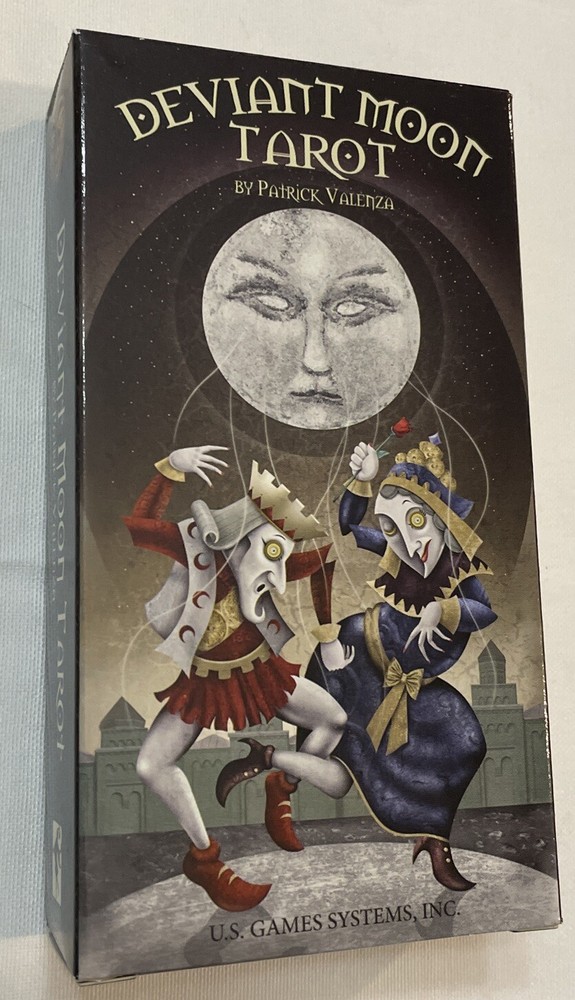Deviant Moon Premier Edition Tarot Kit, Complete wth Deck, Book, Spread Sheet!