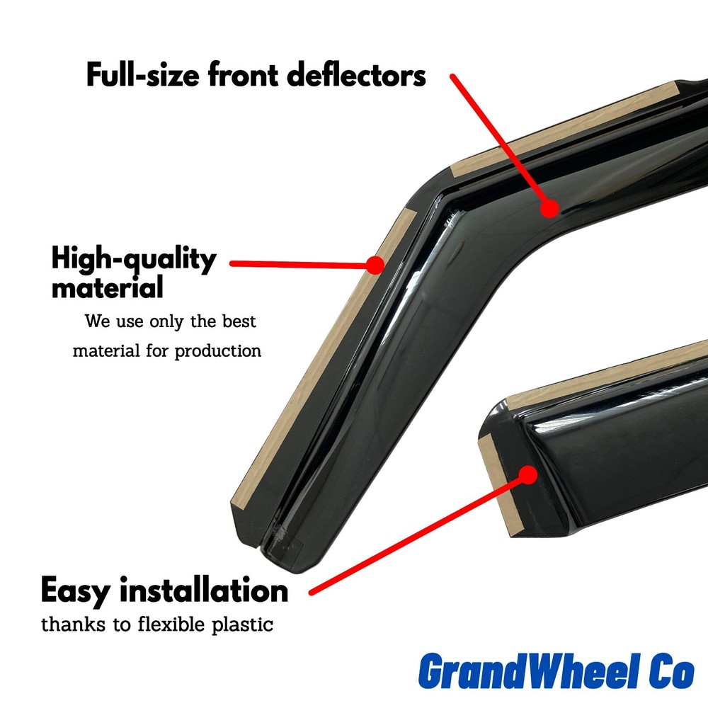 Rain Guards Vent Visors Shade for 2022-2025 Lexus NX