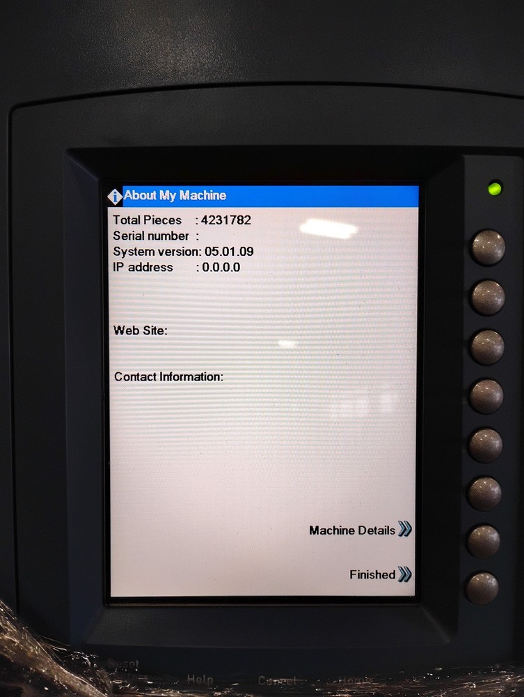Pitney Bowes DI900 FastPac Document Inserting Machine w/ DIVS Vertical Stacker