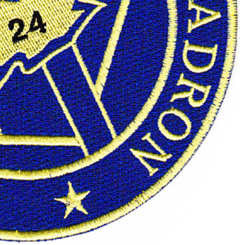 Desron 24 Destroyer Squadron Blue Patch