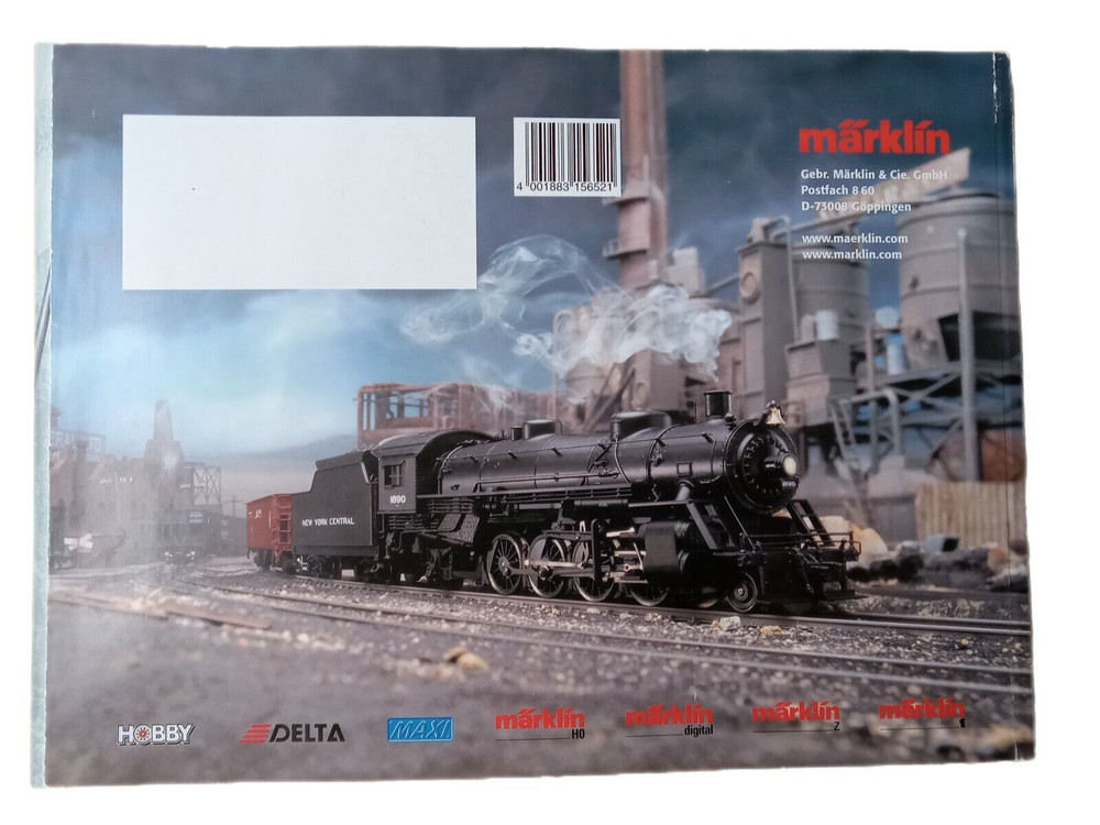 Marklin Model Train Complete Program Catalog For 2003 / 2004 E English 552 pp.