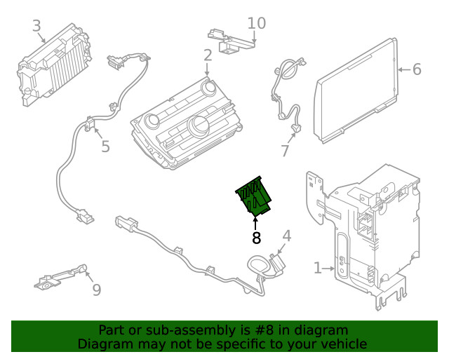 Genuine Ford Module Interface MC5Z-19A387-B