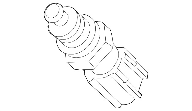 Genuine Ford Engine Coolant Temperature Sensor 7M5Z12A648B