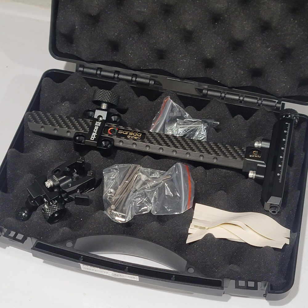 Sanlida Archery Hero10 Advanced Target Compound Sight 9" Carbon 10x