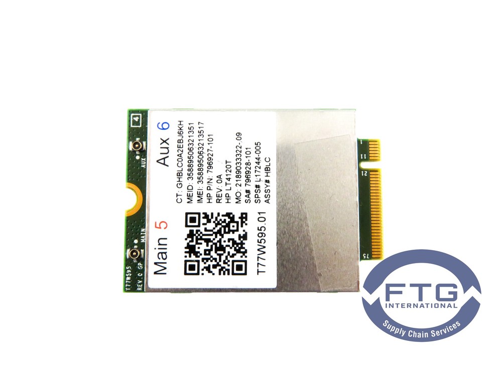L17244-005 WWAN LTE Card with antenna