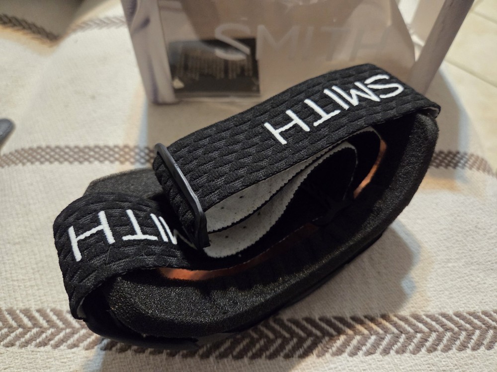 Smith Transit Black Snow Goggles