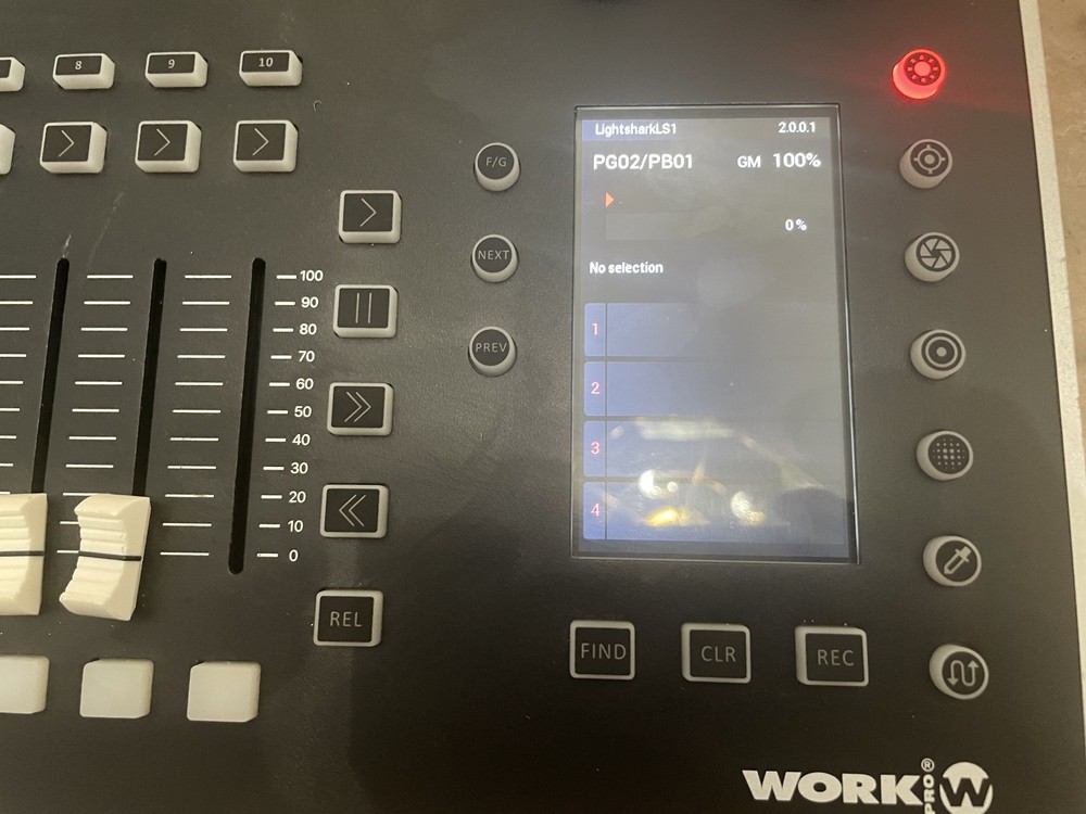 AS-IS LightShark LS-1 Lighting Controller 8-Universe Lighting Console