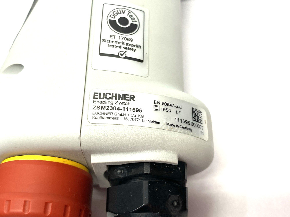 Euchner ZSM2304-111595 3-Function Stop-Command Device LED, + and - buttons