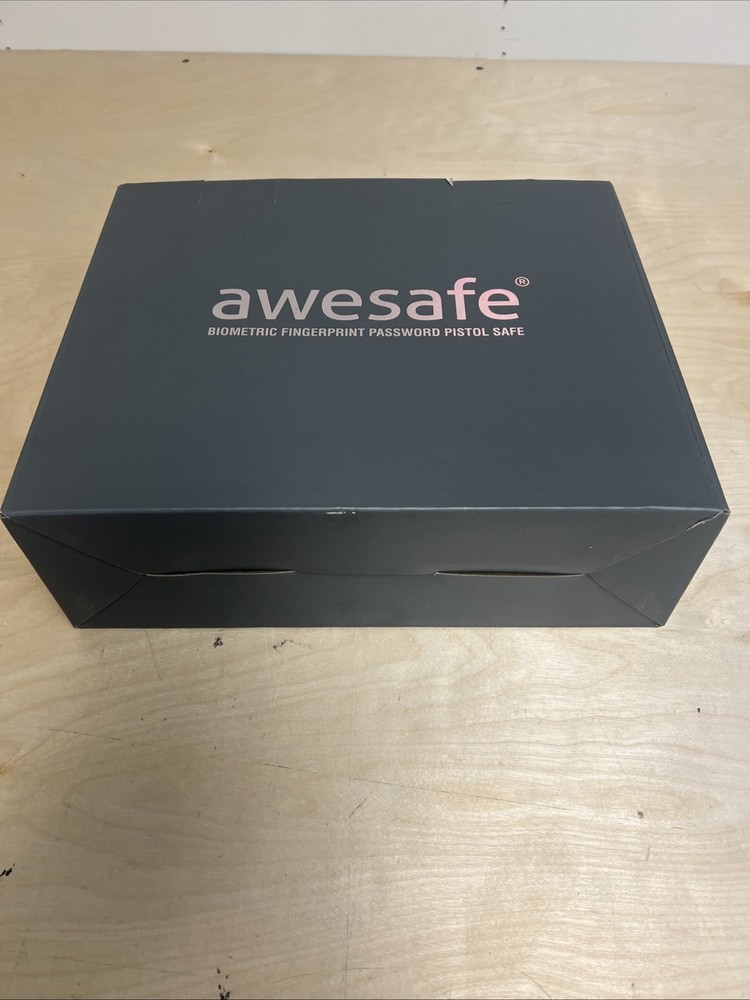 awesafe Biometric Lock Gun Safe - Black